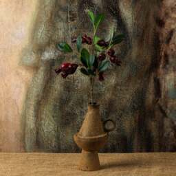 Pomegranate Flower Spray 48cm - thumbnail 2