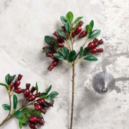 Pomegranate Flower Spray 48cm - thumbnail 1
