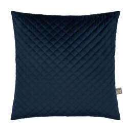 Erin Diamond Dark Navy Cushion 50x50cm - thumbnail 1