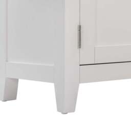 Tetbury 3 Door 3 Drawer Sideboard in Painted / Oak - thumbnail 4