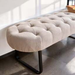 Frampton Flat Bench White - thumbnail 3