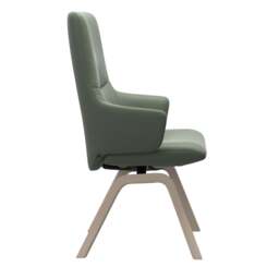 Stressless Mint High Back Dining Chair with Contemporary Base - Large with Arms / Stressless Paloma - thumbnail 6
