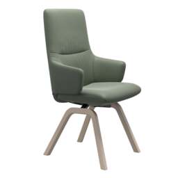 Stressless Mint High Back Dining Chair with Contemporary Base - Large with Arms / Stressless Paloma - thumbnail 2