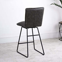 Hardy Bar Stool - Grey (Set of 2) - thumbnail 2
