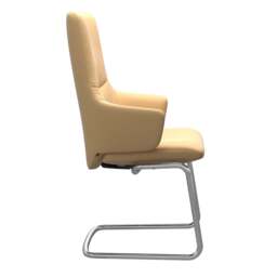 Stressless Mint High Back Dining Chair with Cantilever Base - Large with Arms / Stressless Batick - thumbnail 6