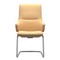 Stressless Mint High Back Dining Chair with Cantilever Base - Large with Arms / Stressless Batick - thumbnail 2
