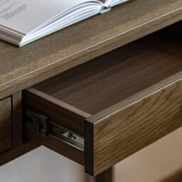 Camden 2 Drawer Console Walnut - thumbnail 3