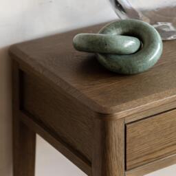 Camden 2 Drawer Console Walnut - thumbnail 2