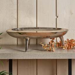 Oval Dish in Nickel - Large - thumbnail 2