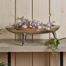 Oval Dish in Nickel - Large - thumbnail 1