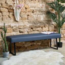 Jupiter Flat Bench in Navy - thumbnail 1