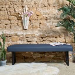 Jupiter Flat Bench in Navy - thumbnail 2