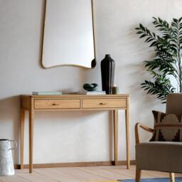 Camden 2 Drawer Console Natural - thumbnail 1