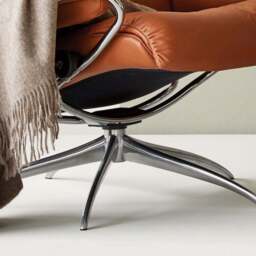 Stressless Toyko Recliner Adjustable Headrest Star Base & Footstool - Stressless Fabrics - thumbnail 2