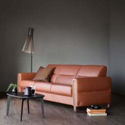 Stressless Fiona 3 Seater Sofa Wood Arms - thumbnail 1