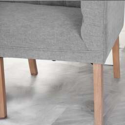 Boston Corner Bench in Grey (Right Hand Facing) - thumbnail 3