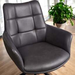 Jill Slate Grey Dining Chair - thumbnail 6