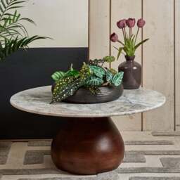 Metal Bowl Tray in Matt Black Finish - Small - thumbnail 2