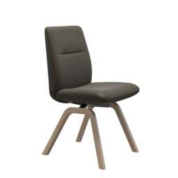 Stressless Mint Low Back Dining Chair with Contemporary Base - Large with Arms / Stressless Fabrics - thumbnail 4