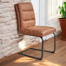 Industrial Dining Chair - Tan (Set of 2) - thumbnail 6