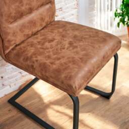 Industrial Dining Chair - Tan (Set of 2) - thumbnail 5