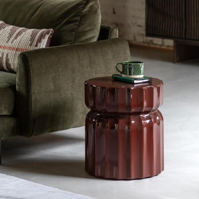 Cirella Side Table Rust - image 1