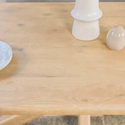 Fairmile 200cm Dining Table with Fairmile Corner Bench - LHF - thumbnail 6