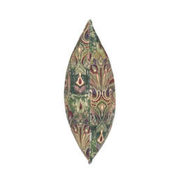 Vintage Damask Green Cushion 45x45cm - thumbnail 2