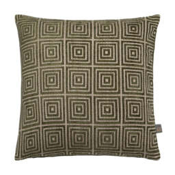 Mosaic Green Cushion - thumbnail 1