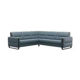 Stressless Fiona 2x2.5 Seater Corner Sofa - Wood Arms in Fabric - thumbnail 5