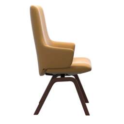 Stressless Laurel High Back Dining Chair with Contemporary Base - thumbnail 4