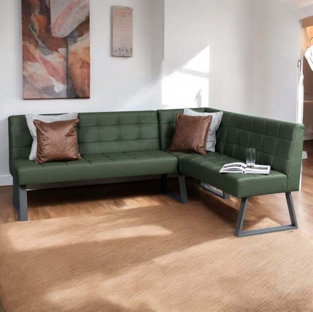 Rubix Corner Bench in Olive - image 1