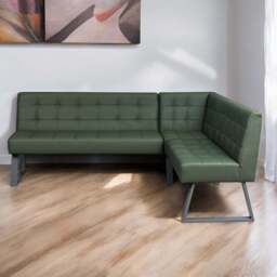 Rubix Corner Bench in Olive - thumbnail 2