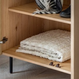 Ashdown 2 Door Wardrobe Natural - thumbnail 4