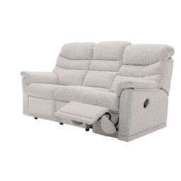 G Plan Malvern 3 Seater Manual Recliner Sofa with 3 Cushions - RHF - thumbnail 1