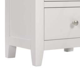 Tetbury Tallboy in Painted / Oak - thumbnail 4
