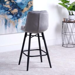 Enderson Bar Stool - Light Grey (Set of 2) - thumbnail 2