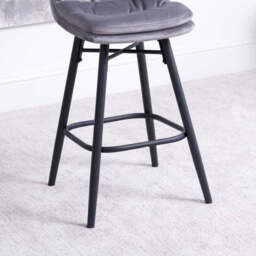 Enderson Bar Stool - Light Grey (Set of 2) - thumbnail 3