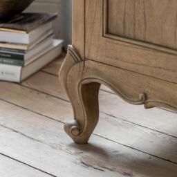 Chic 2 Door Wardrobe Weathered - thumbnail 4