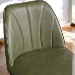 Walton Bar Stool - Olive Green - thumbnail 4