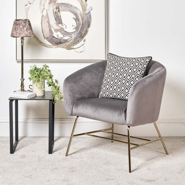 Rosa Chair - Grey - image 1