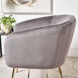 Rosa Chair - Grey - thumbnail 5