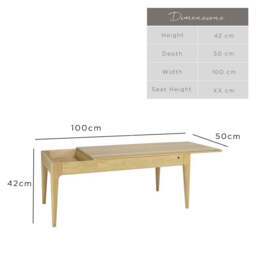 Ercol 2649 Romana Coffee Table - thumbnail 3