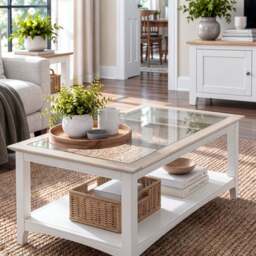 Chiltern Coffee Table with Shelf - thumbnail 4