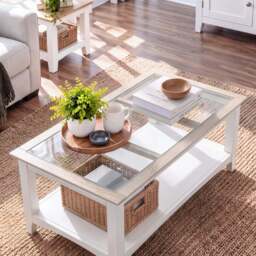 Chiltern Coffee Table with Shelf - thumbnail 6