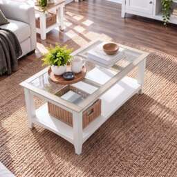 Chiltern Coffee Table with Shelf - thumbnail 5
