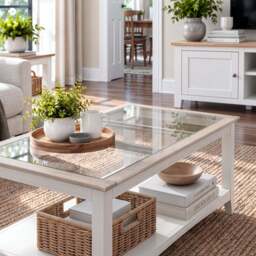 Chiltern Coffee Table with Shelf - thumbnail 3