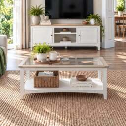 Chiltern Coffee Table with Shelf - thumbnail 2