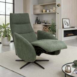Sicily Green Power Swivel Recliner