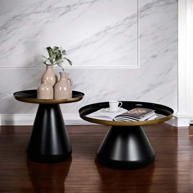 Bengal Set of 2 Coffee and Lamp Tables - image 1